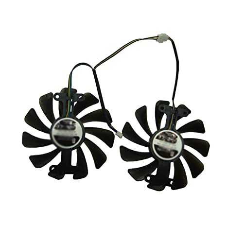 Diecast master Ventilador gráficos2 unids/Lote GTX1070 Gtx1070ti GTX1080 Ventilador, Fit for KFA2 Galaxy Geforce GTX 1070 1070Ti 1080 EXOC SNPR Tarjeta gráfica refrigeración reemplazar Ventilador