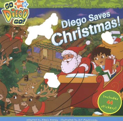 Diego Saves Christmas! [With Stickers] (Go, Diego, Go!)