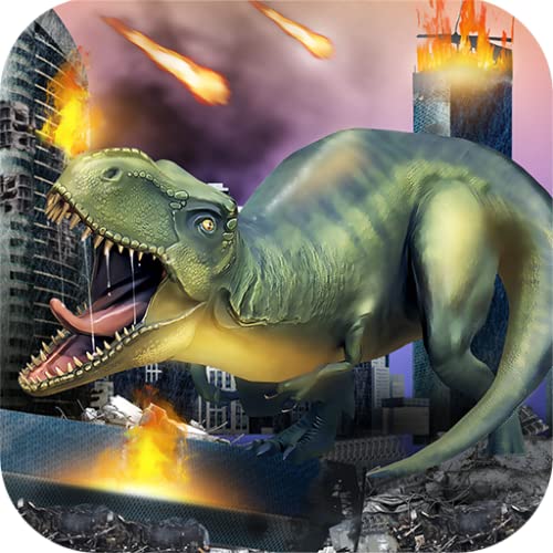Dino Simulator: Dino Rampage City - Open World Dinosaur Attack Action Game