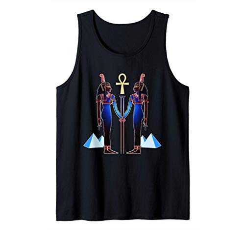 Diosa Kemética del Antiguo Egipto Maat Ma'at Camiseta sin Mangas