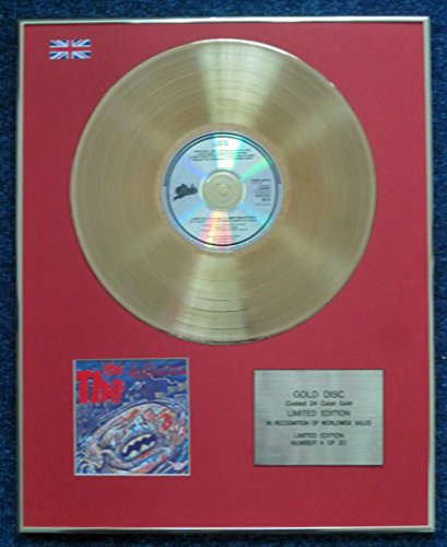 Disco LP con revestimiento de oro de 24 quilates, edición limitada de The The - Infected