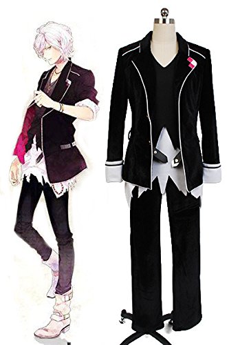 Disfraz de Diabolik Lovers Sakamaki Subaru Cosplay para hombre, talla S