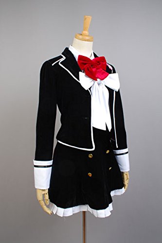 Disfraz de diabolik Lovers Yui Komori para mujer, hecho a medida