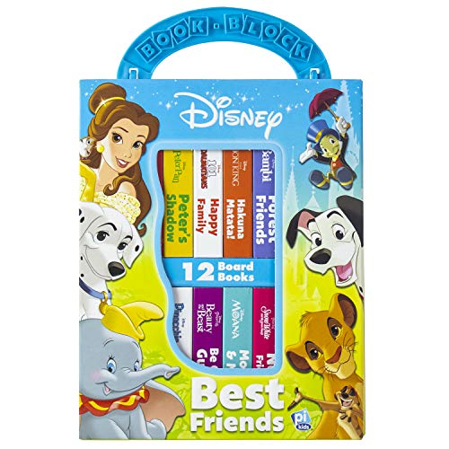 Disney - Best Friends My First Library Board Book Block 12-Book Set - PI Kids