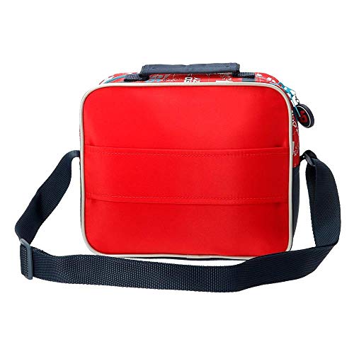 Disney Cars Speed Trails Neceser con Bandolera, Rojo