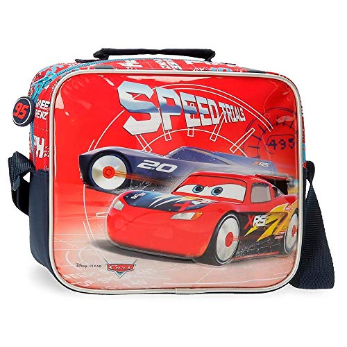 Disney Cars Speed Trails Neceser con Bandolera, Rojo