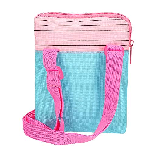 Disney Minnie Pink Vibes Bandolera Plana Rosa 13x16,5x1,5 cms Poliéster