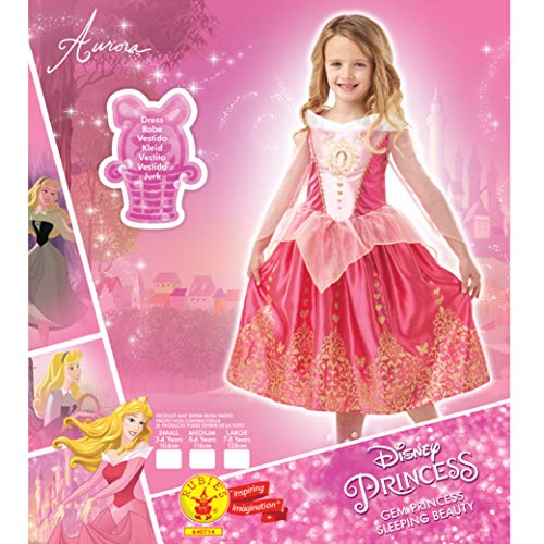 Disney Princess - Disfraz Bella Durmiente Classic DLX Inf, Multicolor, L (Rubies 640714-L)