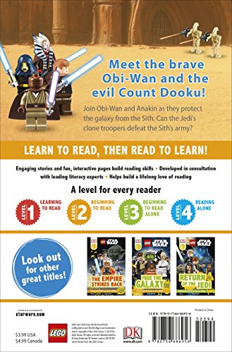 DK Readers L2: LEGO Star Wars: Attack of the Clones (DK Readers Level 2)