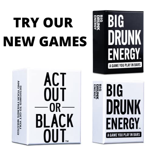 Do or Drink - Juego de cartas de fiesta (no necesariamente español), ideal para la universidad, camping, fiestas de cumpleaños, diversión para todos