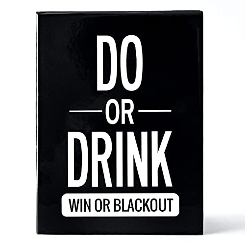Do or Drink - Juego de cartas de fiesta (no necesariamente español), ideal para la universidad, camping, fiestas de cumpleaños, diversión para todos