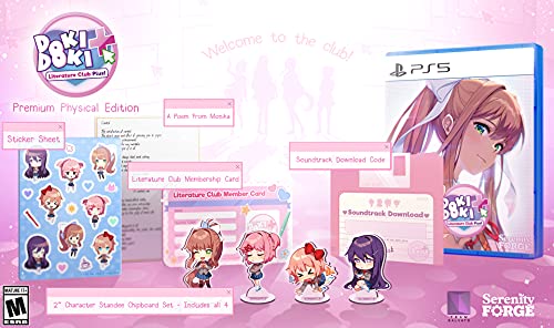 Doki Doki Literature Club Plus! PREMIUM PHYSICAL EDITION for PlayStation 5 [USA]