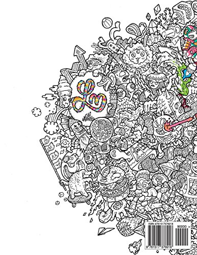 Doodle Fusion: Zifflin's Coloring Book: Volume 2