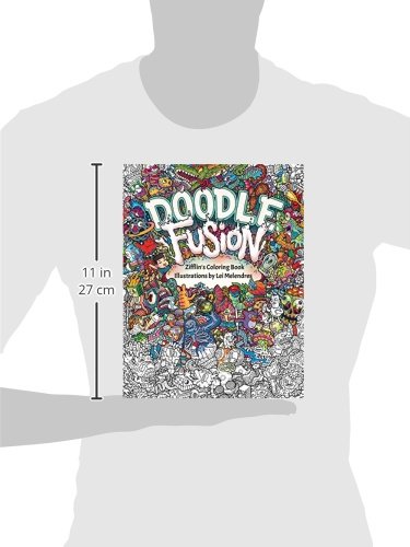 Doodle Fusion: Zifflin's Coloring Book: Volume 2
