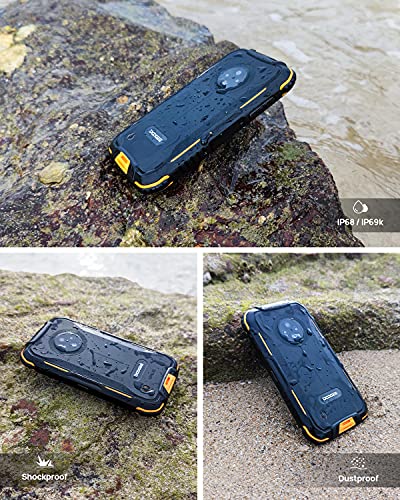 DOOGEE S35 [2021] Móvil Resistente, 4350mAh Batería, 4G Moviles Baratos y Buenos Android, 13MP Triple Cámara, 5.0 Corning Gorilla Glass Pantalla, 2GB RAM + 16GB ROM Smartphone Antigolpes, GPS, Negro