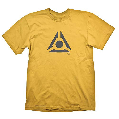 DOOM Eternal T-Shirt "ARC Logo" Yellow Size M