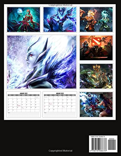 Do?ạ 2 2022 Calendar: Video Game Mini Planner Jan 2022 to Dec 2022 PLUS 6 Extra Months Of 2023 | Gift Idea For Boys, Men Kalendar calendario calendrier