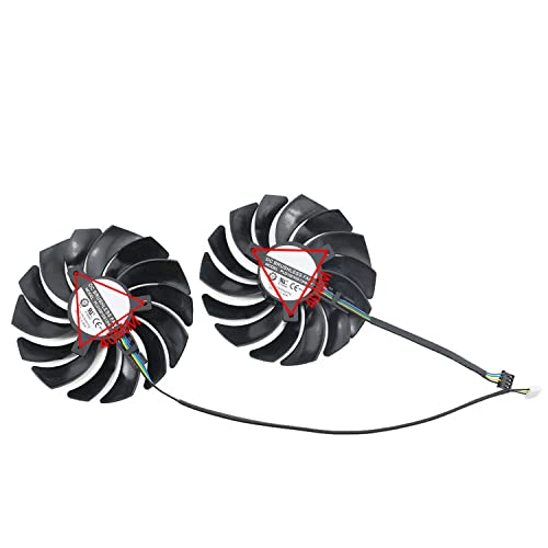 Dotodo PLD10010S12HH 95mm DC12V 0.40A RTX3060 RTX3070 VGA Reemplazar ventilador de gráficos Cooler para MSI RTX 3070 3060 3060Ti VENTUS 2X OC ventilador de refrigeración de tarjeta gráfica (Fan-AB)