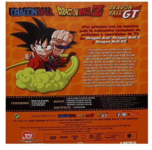Dragon Ball Dragon Ball Z Las Películas Colección Completa [DVD]