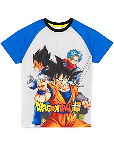 Dragón Ball Z Super Pijamas Boys Goku Anime Black T-Shirt Pantalones PJS 13-14 años