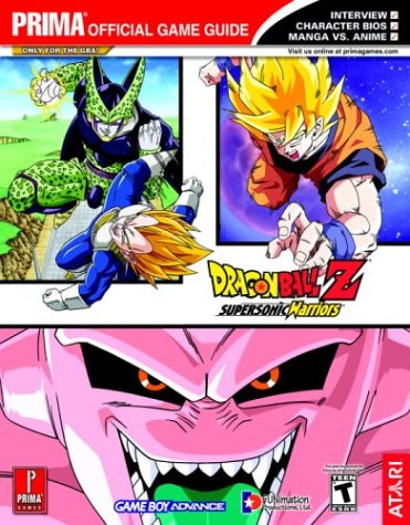 Dragon Ball Z: Supersonic Warriors (Prima Official Game Guide)