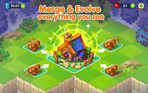 Dragon Magic - Fun Merge Games With Dragons & Magical Creatures: Upgrade All Monsters in Your Merging World & Egg Evolution Puzzle Game Free and New App