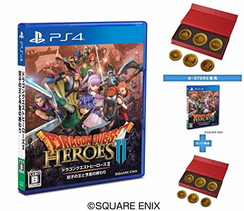 Dragon Quest Heroes II - Dragon Quest 30th Anniversary Monster Coin Set Square Enix Store Limited Edition [PS4][Importación Japonesa]