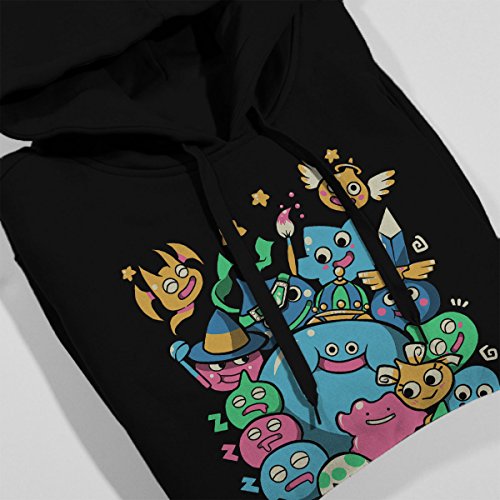 Dragon Quest Slime Party Men's Hooded Sweatshirt