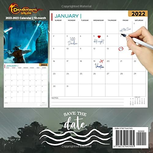 Drakensang Online: OFFICIAL 2022 Calendar - Video Game calendar 2022 - Drakensang Online -18 monthly 2022-2023 Calendar - Planner Gifts for boys ... games Kalendar Calendario Calendrier). 4