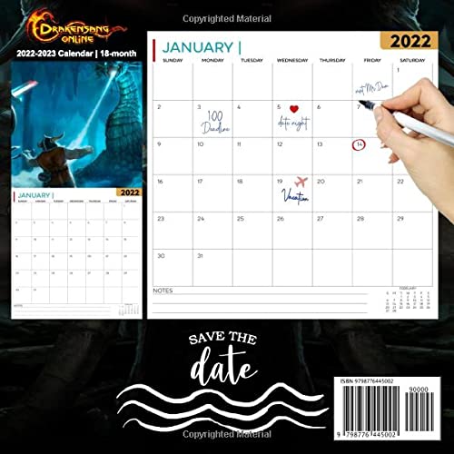 Drakensang Online: OFFICIAL 2022 Calendar - Video Game calendar 2022 - Drakensang Online -18 monthly 2022-2023 Calendar - Planner Gifts for boys ... games Kalendar Calendario Calendrier). 3