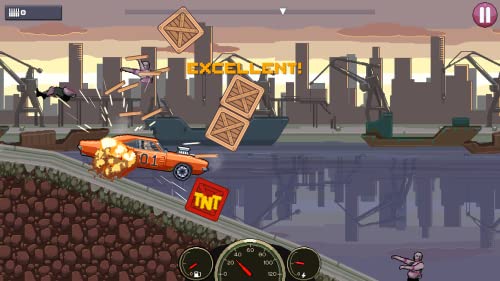 Drive or Die - Zombie Pixel Derby Racing