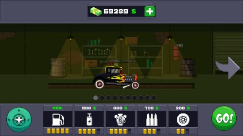 Drive or Die - Zombie Pixel Derby Racing