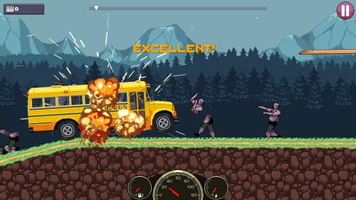 Drive or Die - Zombie Pixel Derby Racing