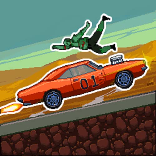 Drive or Die - Zombie Pixel Derby Racing