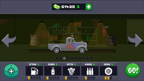 Drive or Die - Zombie Pixel Derby Racing