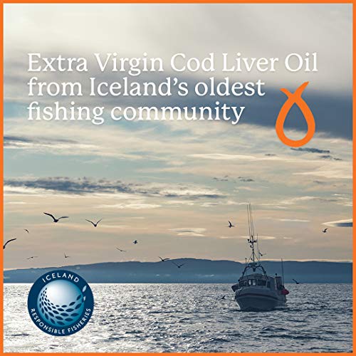 Dropi Pure Icelandic Extra Virgin Cod Liver Oil Capsules - 60 Capsules