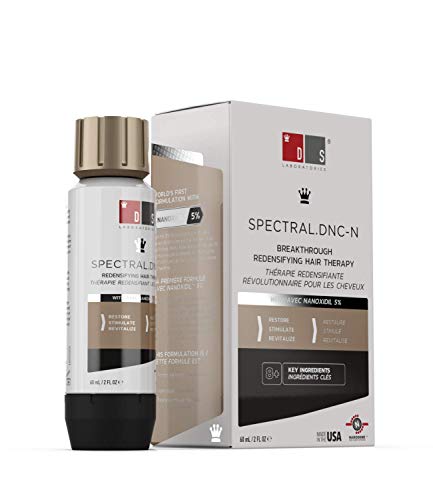 DS Laboratories Spectral. DNC-N Tratamiento anticaída. Ayuda a reducir la caída del cabello y estimula el crecimiento capilar. Fórmula con Nanoxidil 5%, Cafeína 1% y Retinol.