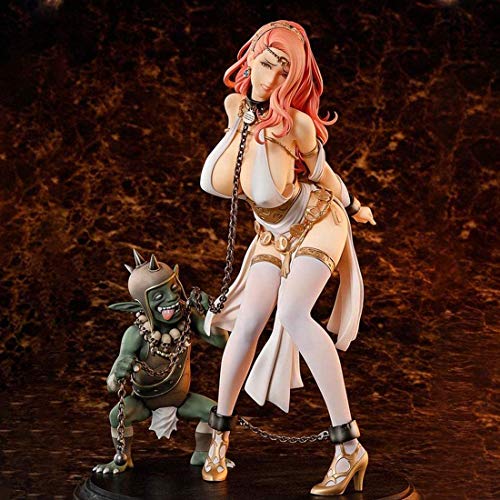 dsfew Anime Model Kit, 1/6 26.5cm Garage Kit Anime Figura De Anime Mejorada Figura De PVC De Resina Dura Inamovible Juguete Coleccionable - Anime Queen con Modelo Goblin