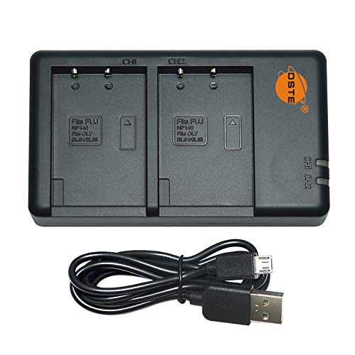 DSTE 2PCS BLS-1 PS-BLS1(2100mAh/7.4V) Batería Cargador Compatible para Olympus E-400,E-410,E-420,E-450,E-600,E-620,E-P1,E-P2,E-P3,E-PL1,E-PL3,E-PM1 Cámara