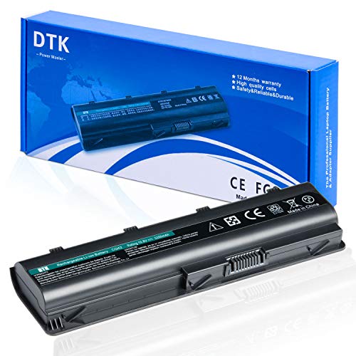 Dtk Batería de Repuesto para Portátil for Hp G32 G42 G62 G72 G4 G6 G6t G7 ; Compaq Presario Cq32 Cq42 Cq43 Cq430 Cq56 Cq62 Cq72 ; Hp Pavilion Dm4 ; Fits Mu06 593553-001 593554-001 Mu09 593550-001