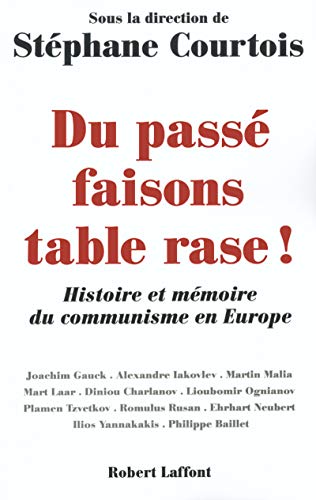 Du passé faisons table rase ! Histoire et mémoire du communisme en Europe