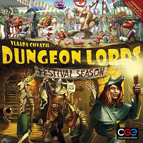 Dungeon Lords Festival Season Game by Czech Games