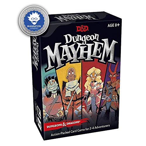 Dungeons & Dragons Dungeon Mayhem – Juego de Cartas – Versión en inglés