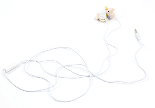 DURAGADGET Auriculares estéreo con diseño de Unicornio Arcoiris para Smartphone BQ Aquaris X5 Cyanogen Edition, Aquaris U Lite, Aquaris U Plus, Aquaris U, Aquaris X5 Plus, Aquiaris M5