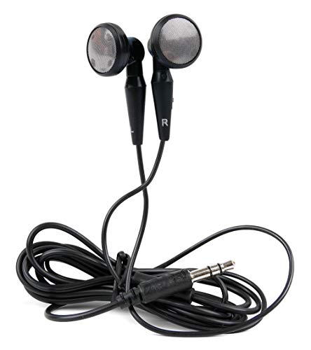 DURAGADGET Auriculares estéreo in Ear en Color Negro para Smartphone BQ Aquaris X5 Cyanogen Edition, Aquaris U Lite, Aquaris U Plus, Aquaris U, Aquaris X5 Plus, Aquiaris M5