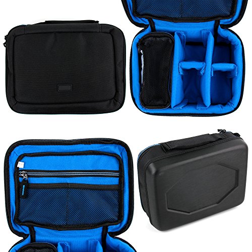 DURAGADGET Bolsa Acolchada Profesional Negra con Compartimentos para Lente/Objetivo Tamron SP 70-200mm F/2.8 Di VC USD G2(2017), Tamron SP 70-200mm F/2.8 Di VC USD G2