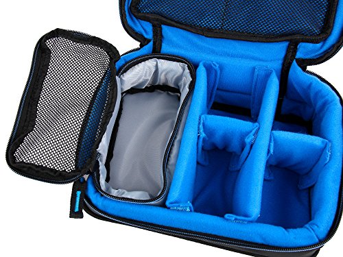 DURAGADGET Bolsa Acolchada Profesional Negra con Compartimentos para Lente/Objetivo Tamron SP 70-200mm F/2.8 Di VC USD G2(2017), Tamron SP 70-200mm F/2.8 Di VC USD G2