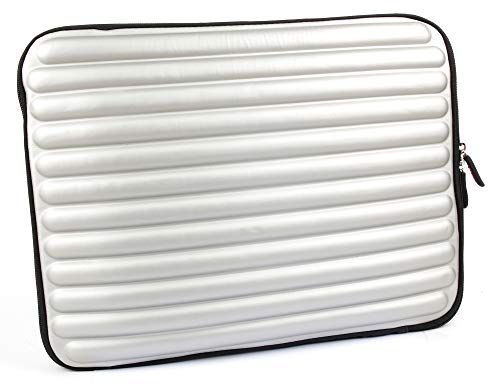 DURAGADGET Funda Gris con Espuma de Memoria Memory Foam Compatible con Portátil Medion Erazer P6605 - ¡Protección Ideal!