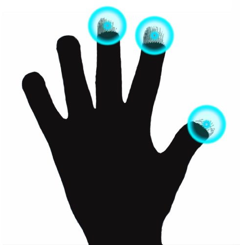 DURAGADGET Guantes Negros para Pantalla Táctil para Smartphone BQ Aquaris U Lite/U Plus/U / X5 Plus - Talla Pequeña - ¡Ideales para El Invierno!