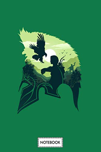 Eagle Bearer V2 Notebook: Planner, Lined College Ruled Paper, Diary, 6x9 120 Pages, Journal, Matte Finish Cover